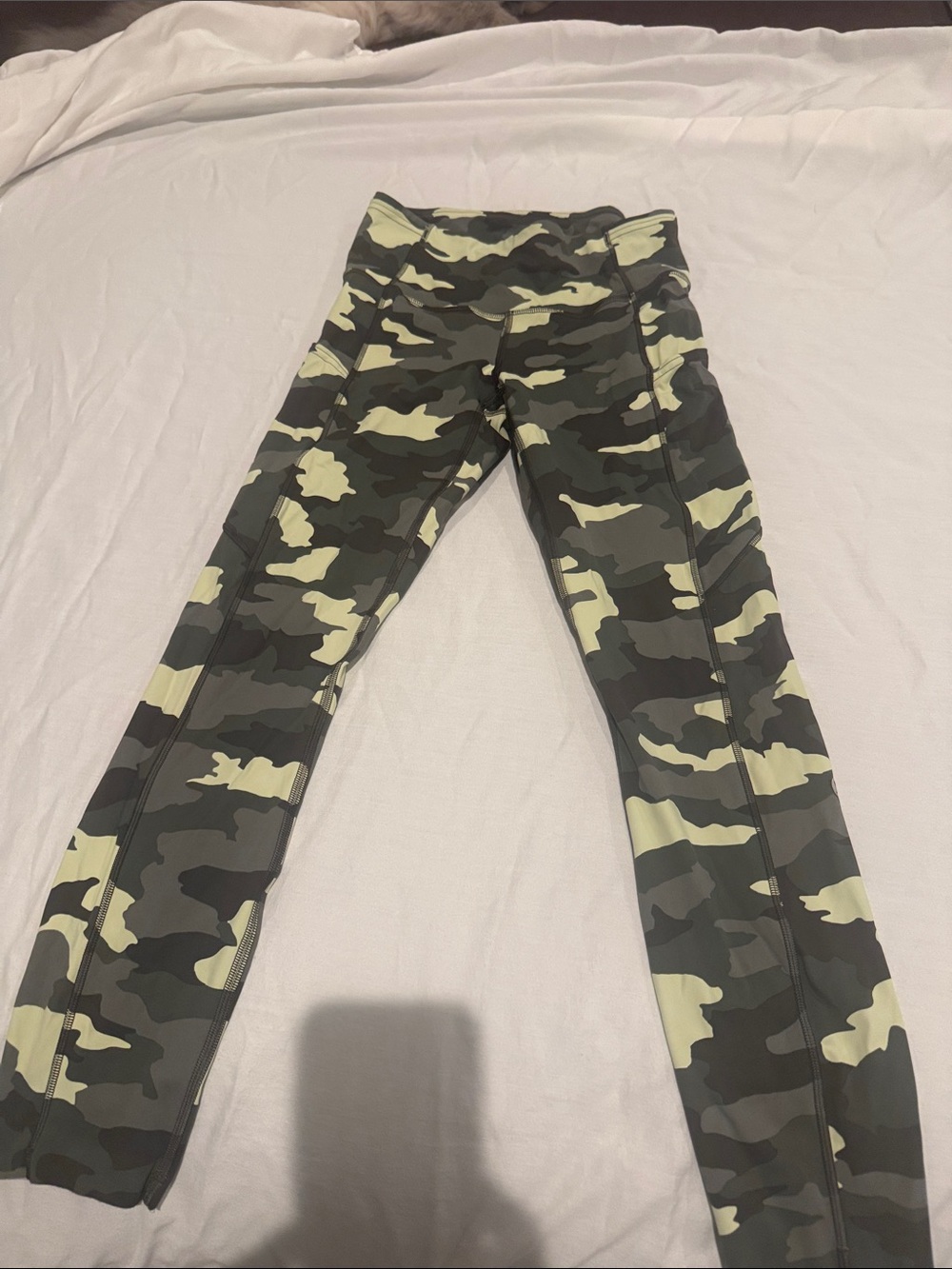 lululemon athletica Green Camo High-Rise Leggings size 6
